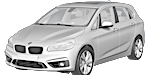 BMW F45 B2408 Fault Code